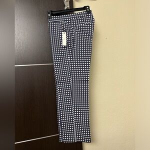 NWT Crosby Gingham Chino Pants